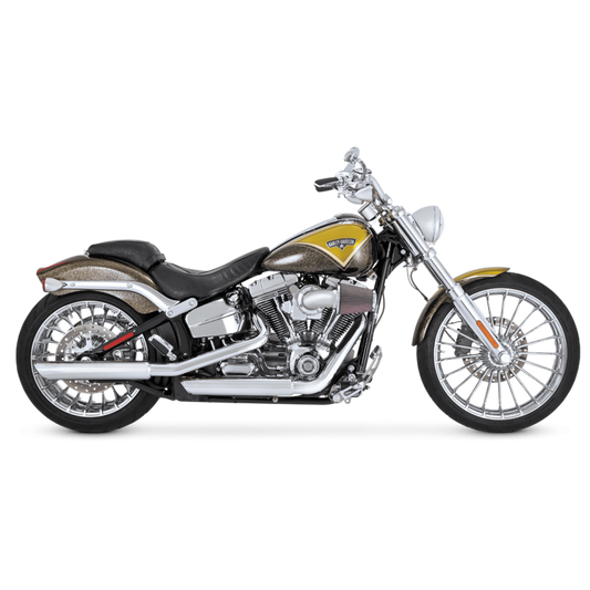 Vance & Hines HD Dyna 91-17 3In Twin Slash Slip PCX Slip-On Exhaust -  Shop now at Performance Car Parts