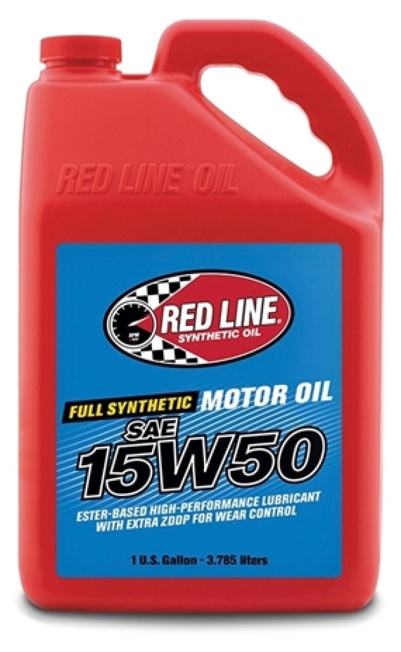 Red Line 15W50 Motor Oil - Gallon -  Shop now at Performance Car Parts