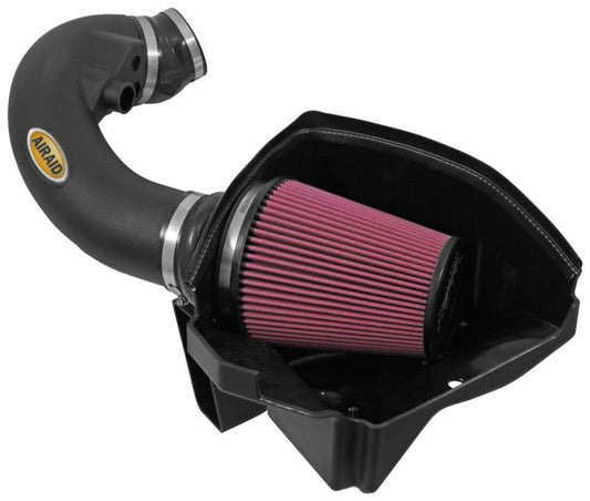 Airaid 12-13 Ford Mustang Boss 302 MXP Intake System w/ Tube (Oiled / Red Media) - Performance Car Parts