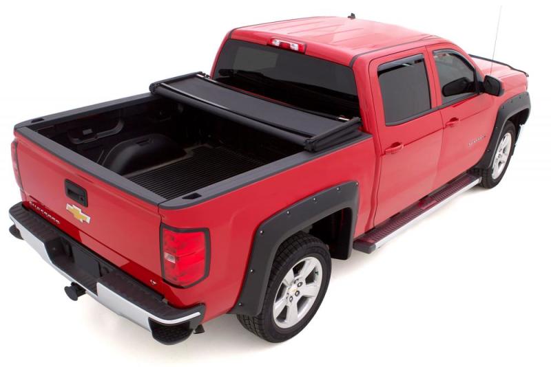 Lund 04-14 Ford F-150 (6.5ft. Bed) Genesis Elite Tri-Fold Tonneau Cover - Black -  Shop now at Performance Car Parts