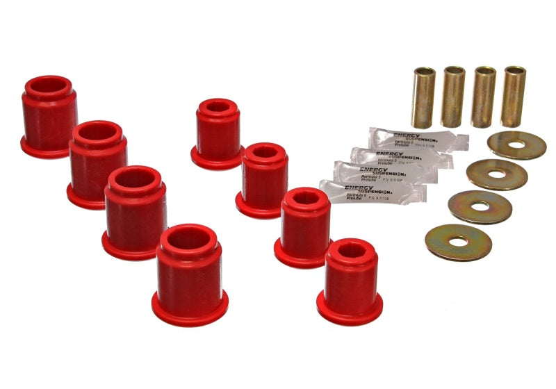 Energy Suspension 6/95-04 Toyota Pick Up 4W (Exc T-100/Tundra) Red Front Control Arm Bushing Set -  Shop now at Performance Car Parts
