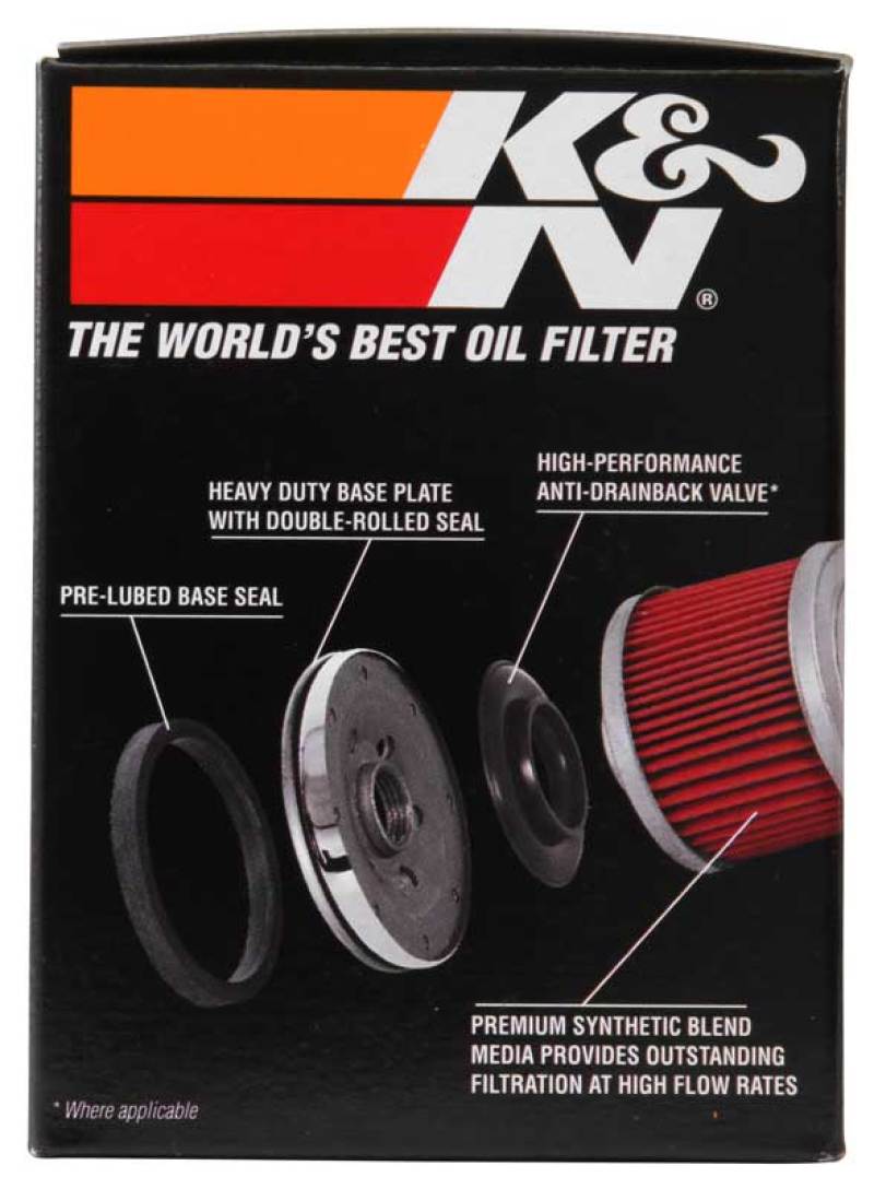 K&N Harley Davidson 3in OD x 4.063in H Oil Filter -  Shop now at Performance Car Parts