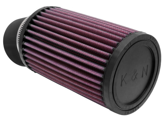 K&N Filter Universal Rubber Filter 2 7/16 inch 20 Degree Flange 3 3/4 inch OD 6 inch Height
