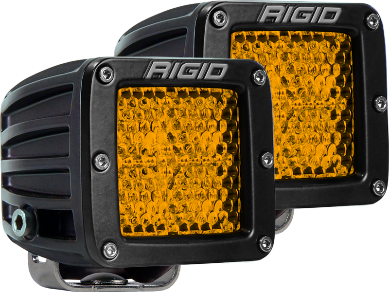Rigid Industries D-Series - Diffused Rear Facing High/Low - Yellow - Pair -  Shop now at Performance Car Parts