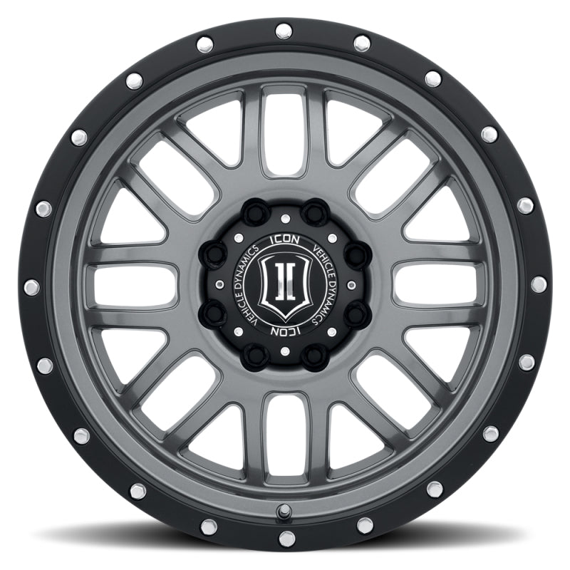 ICON Alpha 20x9 8x170 0mm Offset 5in BS 125.2mm Bore Gun Metal Wheel -  Shop now at Performance Car Parts
