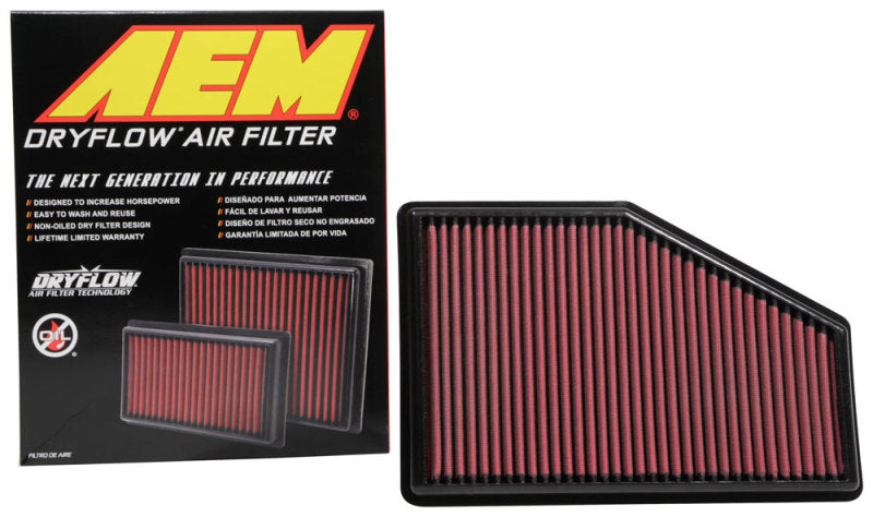 AEM 12-20 Chevrolet Malibu 1.5L/1.8L/2.0L DryFlow Air Filter -  Shop now at Performance Car Parts