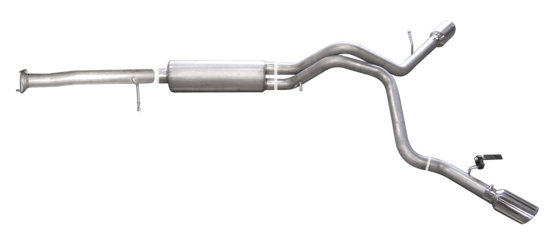 Gibson 07-10 Cadillac Escalade ESV Base 6.2L 2.5in Cat-Back Dual Extreme Exhaust - Aluminized -  Shop now at Performance Car Parts