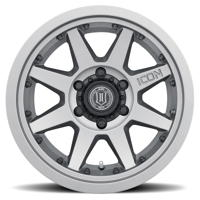 ICON Rebound Pro 17x8.5 6x5.5 25mm Offset 5.75in BS 95.1mm Bore Titanium Wheel -  Shop now at Performance Car Parts