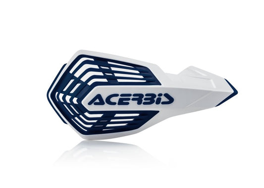 Acerbis X-Force Handguard - White/ Dark Blue -  Shop now at Performance Car Parts