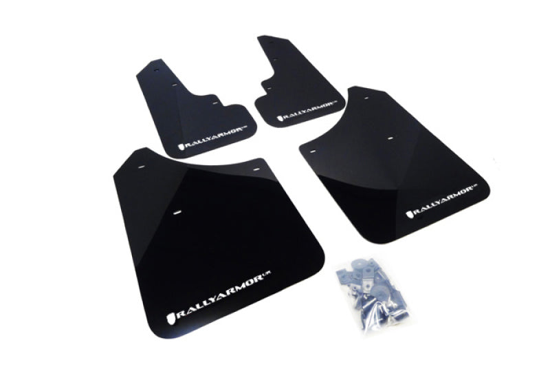 Rally Armor 03-08 Subaru Forester Black UR Mud Flap w/ White Logo -  Shop now at Performance Car Parts
