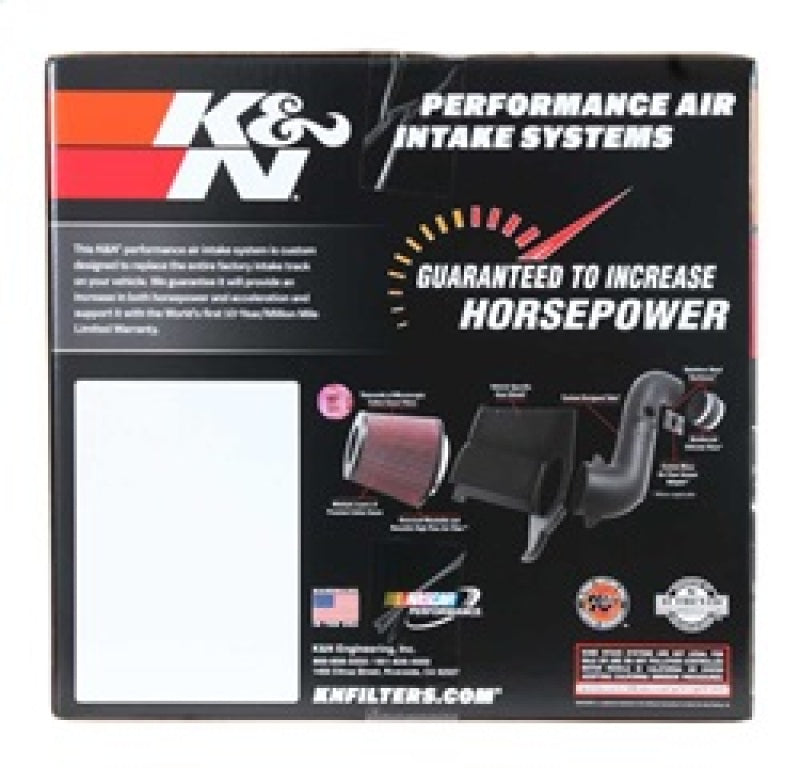 K&N 14-16 Kia Forte Coup L4-1.6L F/I Silver Typhoon Short Ram Intake -  Shop now at Performance Car Parts