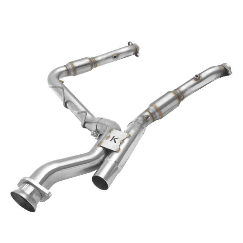 Kooks 17-19 Ford F150 Raptor EcoBoost 3.5L V6 3in Stainless GREEN Catted Turbo Down Pipes -  Shop now at Performance Car Parts