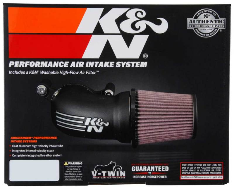 K&N 08-17 Harley Davidson Touring Models Performance Air Intake System -  Shop now at Performance Car Parts