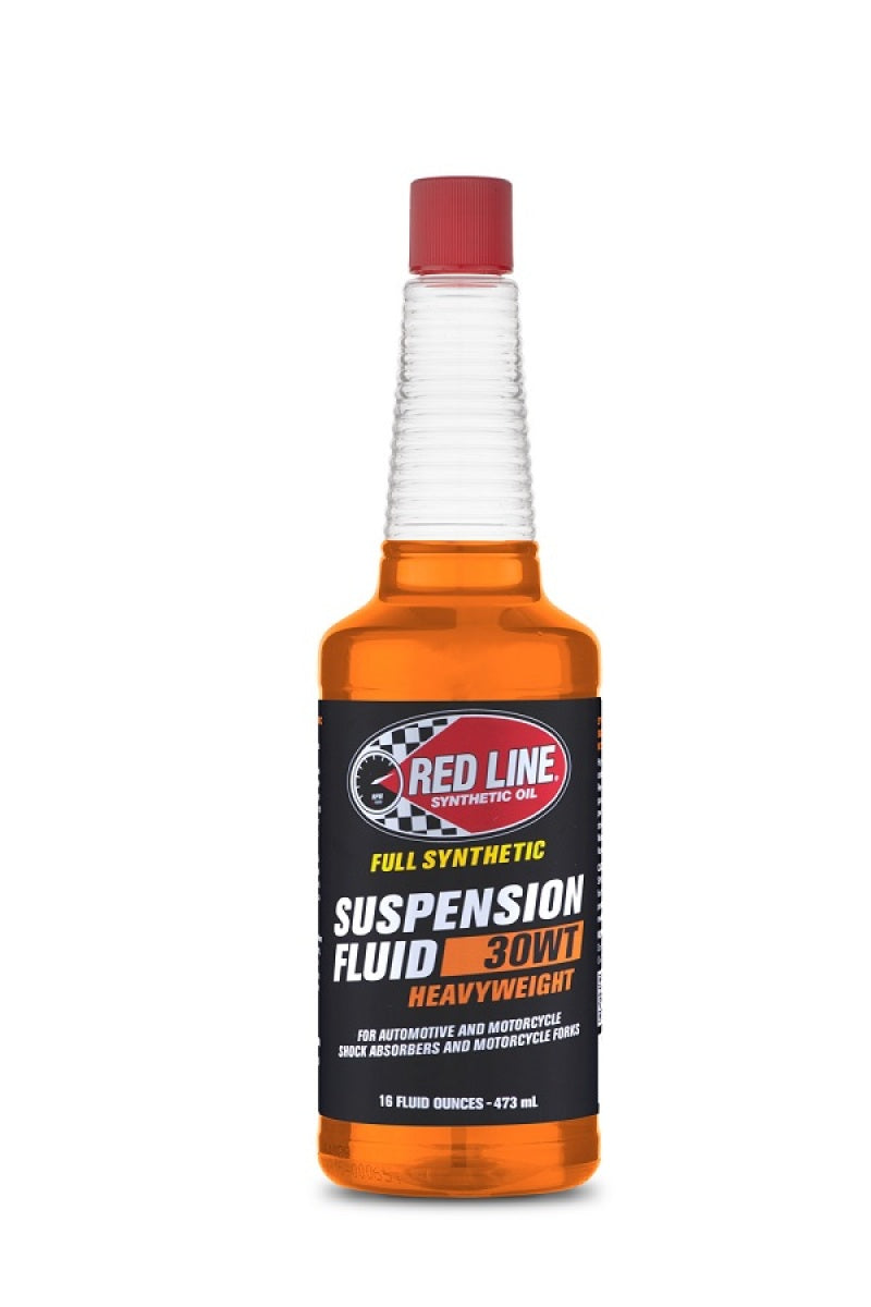 Red Line HeavyWeight 30WT Suspension Fluid - 16oz. -  Shop now at Performance Car Parts
