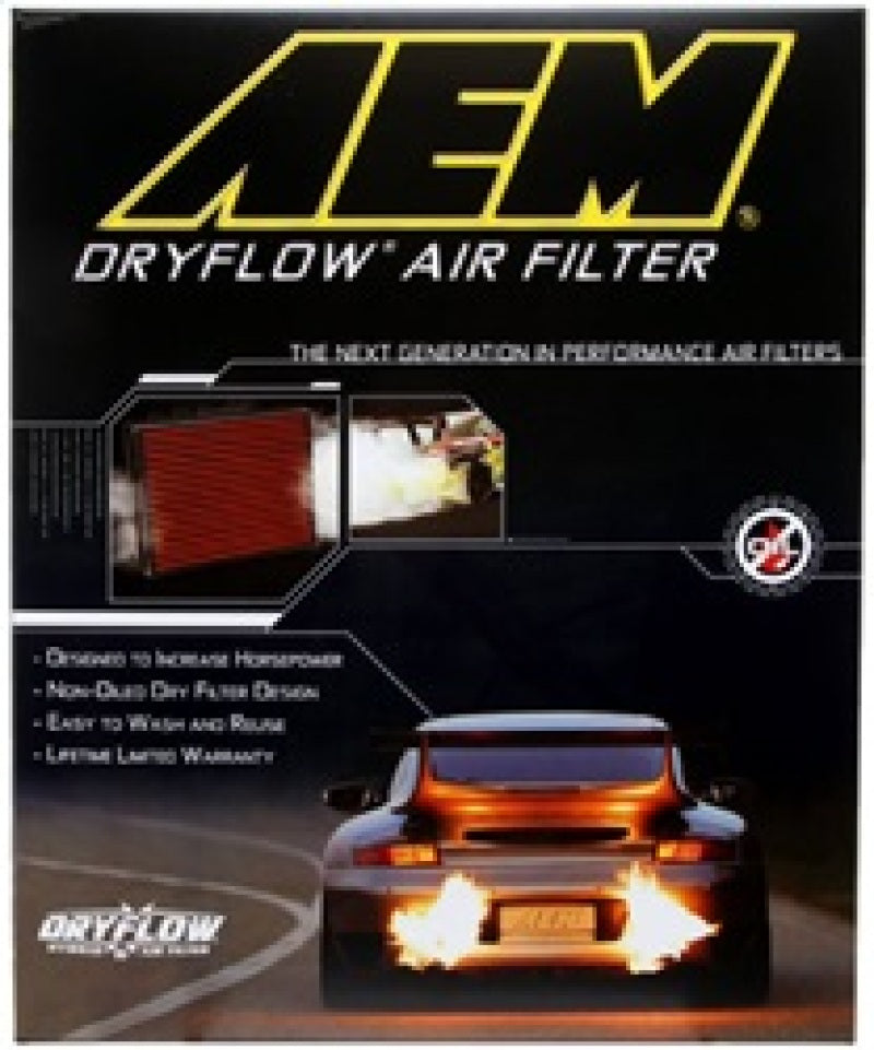 AEM 11 Dodge Challenger/Charger/300C 14.438in O/S L x 9.125in O/S W x 1.75in H DryFlow Air Filter -  Shop now at Performance Car Parts