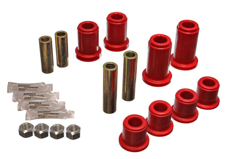 Energy Suspension 01-06 GM Silverado C2500 HD 2WD/K2500 HD 4WD Red Front End Control Arm Bushing Set -  Shop now at Performance Car Parts