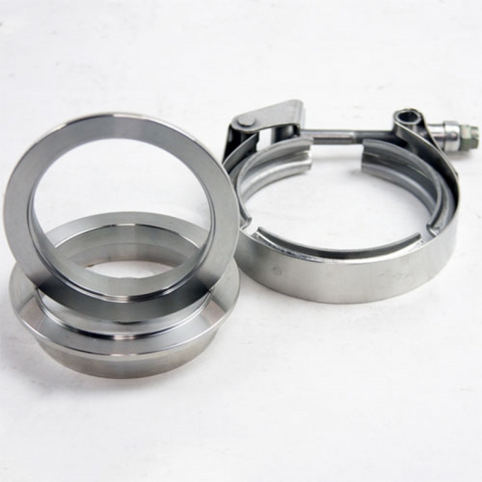 Granatelli 5.0in Mating Male to Female Flanges w/V-Band Clamp -  Shop now at Performance Car Parts