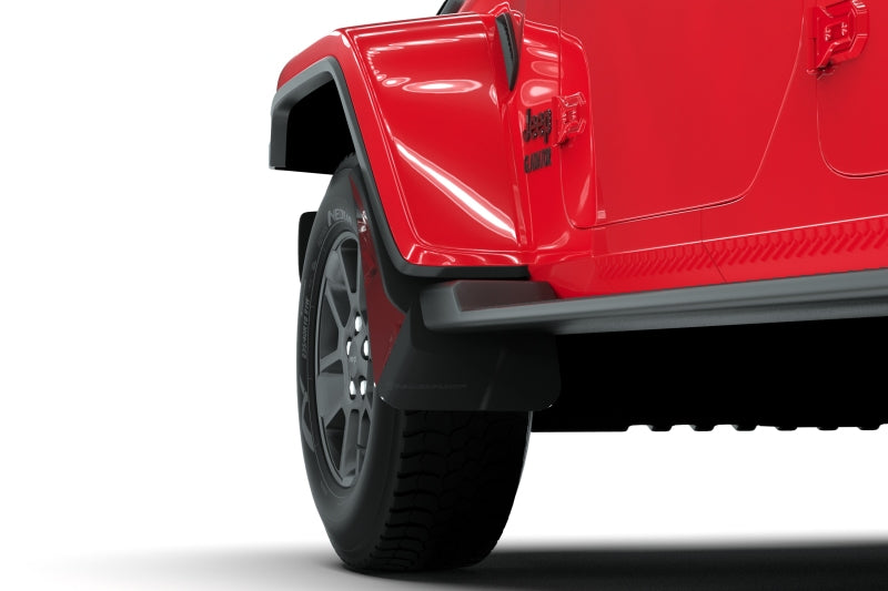 Rally Armor 19-22 Jeep Gladiator Black Mud Flap w/ Red Logo -  Shop now at Performance Car Parts