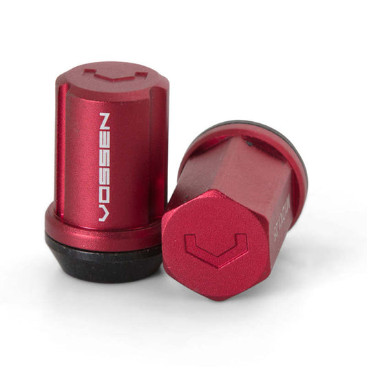 Vossen 35mm Lug Nut - 14x1.5 - 19mm Hex - Cone Seat - Red (Set of 20) -  Shop now at Performance Car Parts