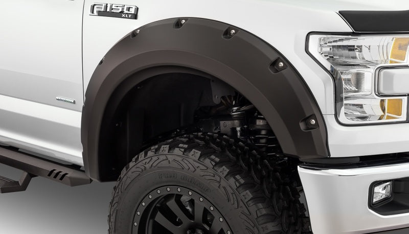 Bushwacker 09-14 Ford F-150 Styleside Max Pocket Style Flares 2pc 67.0/78.8/97.4in Bed - Black -  Shop now at Performance Car Parts
