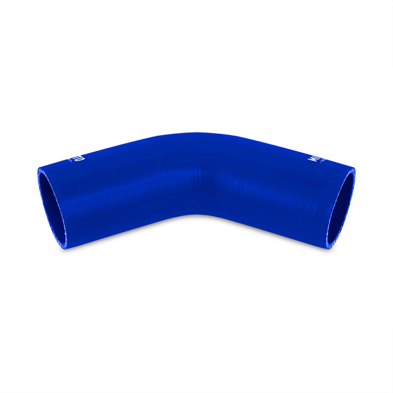 Mishimoto 4in. 45 Degree Silicone Coupler - Blue -  Shop now at Performance Car Parts
