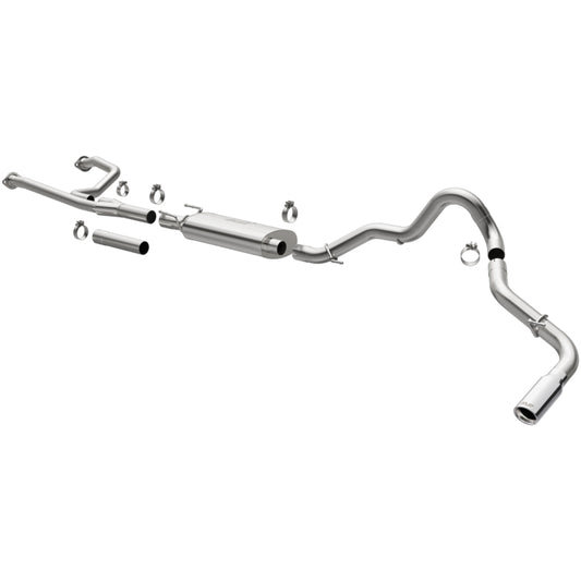 MagnaFlow 22+ Toyota Tundra Street Series 3in Single Straight Driver Side Rear Cat-Back Exhaust