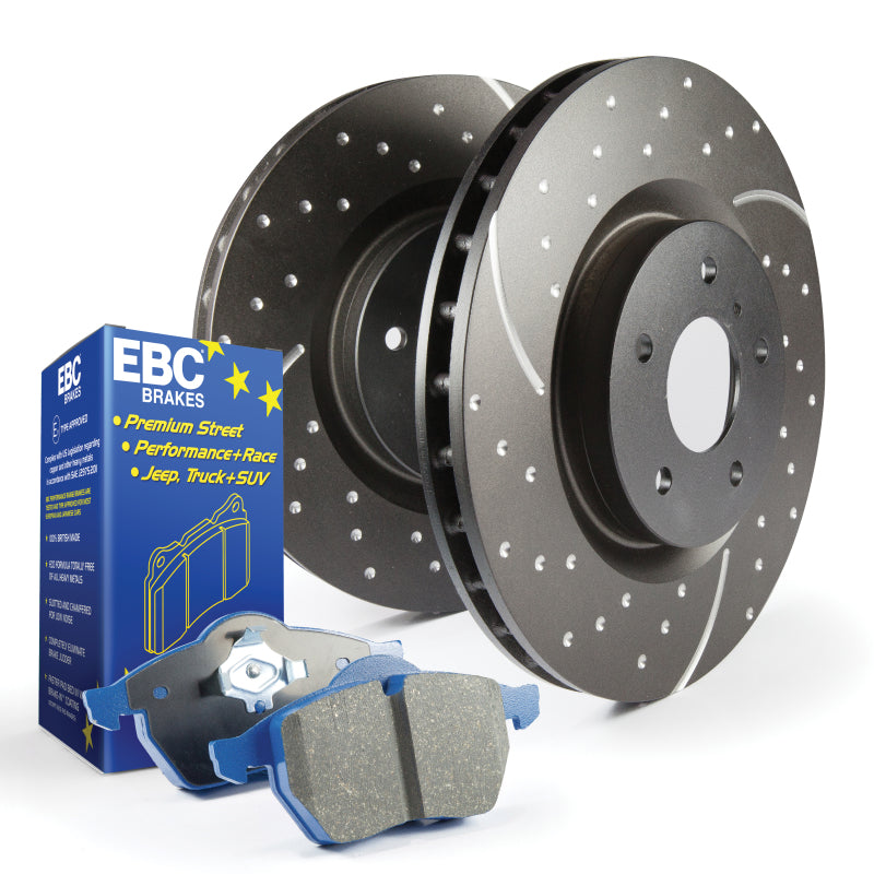 EBC S6 Kits Bluestuff Pads and GD Rotors -  Shop now at Performance Car Parts