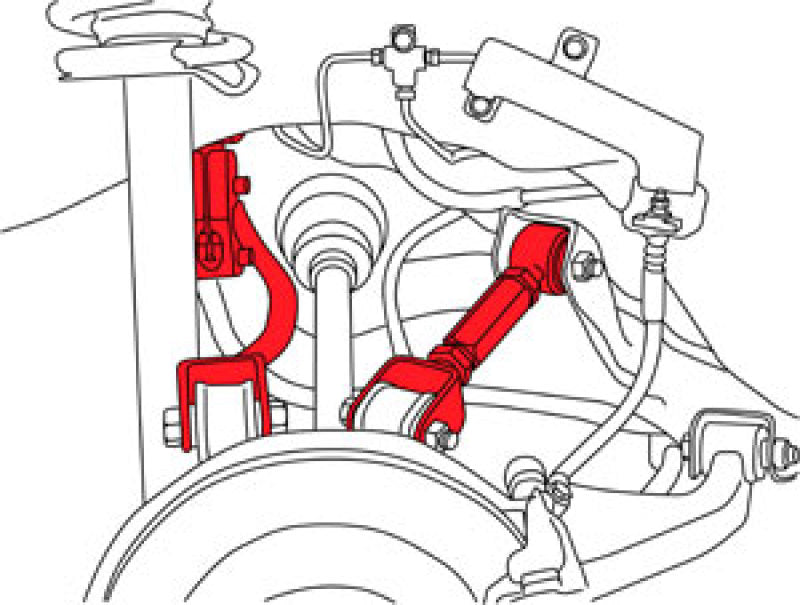 SPC Performance 95-98 Nissan 240SX Rear Passenger Side Adjustable Control Arm -  Shop now at Performance Car Parts