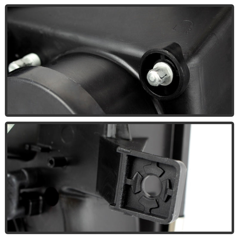 Spyder Ford F150 09-14 Projector Headlights Halogen Model- Light Bar DRL Chrm PRO-YD-FF15009-LBDRL-C -  Shop now at Performance Car Parts