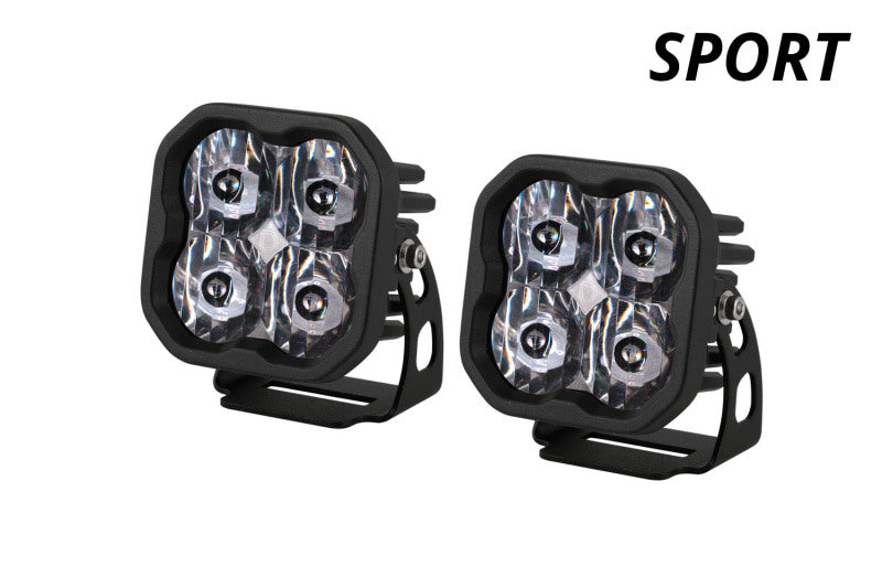Diode Dynamics SS3 LED Pod Sport - White SAE Driving Standard (Pair) -  Shop now at Performance Car Parts