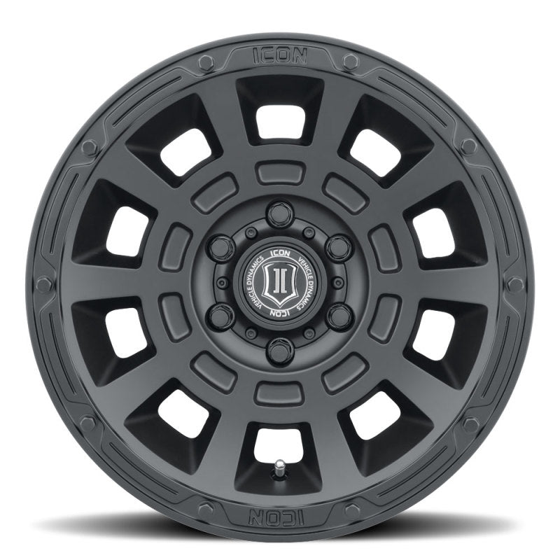 ICON Thrust 17x8.5 6x135 6mm Offset 5in BS Satin Black Wheel -  Shop now at Performance Car Parts