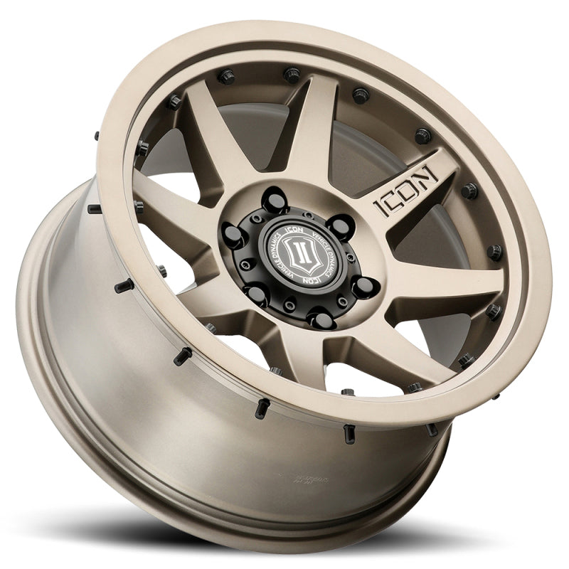 ICON Rebound Pro 17x8.5 5x5 -6mm Offset 4.5in BS 71.5mm Bore Bronze Wheel -  Shop now at Performance Car Parts