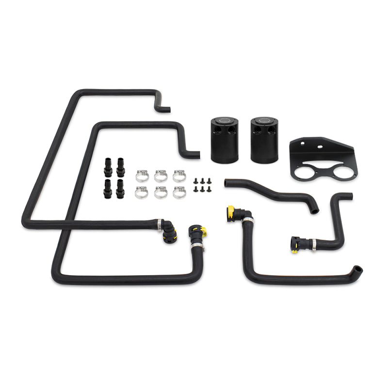 Mishimoto 18+ Ford F-150 2.7L EcoBoost Baffled Oil Catch Can Kit - Clear -  Shop now at Performance Car Parts