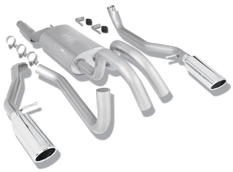 Borla 09 Ford F-150 Stainless Steel Touring Style Catback Exhaust -  Shop now at Performance Car Parts