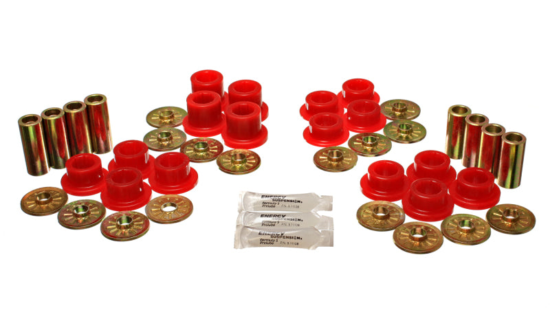 Energy Suspension 92-02 Dodge Viper Red Rear Control Arm Bushing Set -  Shop now at Performance Car Parts