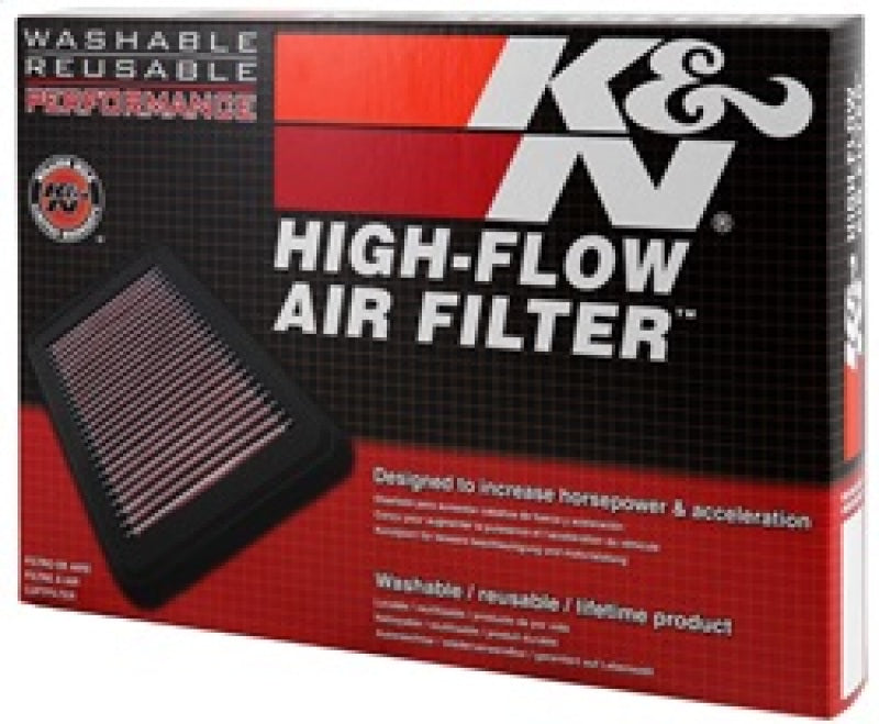 K&N 2017 Chevrolet Silverado 2500HD V8-6.6L DSL Replacement Drop In Air Filter -  Shop now at Performance Car Parts