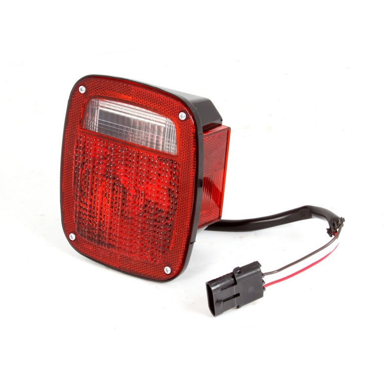 Omix Right Black Tail Lamp 91-97 YJ TJ Wrangler -  Shop now at Performance Car Parts