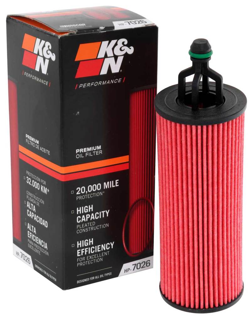 K&N Performance Oil Filter for 14-17 Dodge Durango 3.6L / 14-17 Jeep Grand Cherokee 3.6L -  Shop now at Performance Car Parts