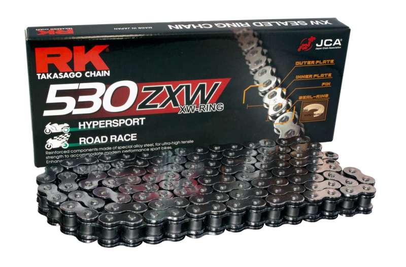 RK Chain CC530ZXW-120L XW-Ring - Chrome -  Shop now at Performance Car Parts