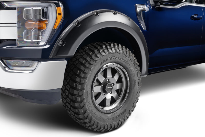 Bushwacker 2021 Ford F-150 (Excl. Lightning) Pocket Style Flares 4pc - Black -  Shop now at Performance Car Parts