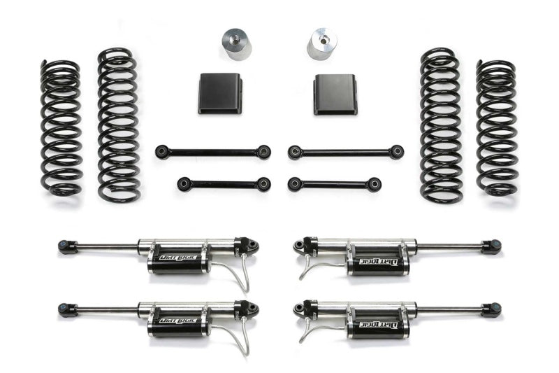 Fabtech 20-21 Jeep JT 4WD Gas 3in Sport Ii System w/Dl Resi -  Shop now at Performance Car Parts