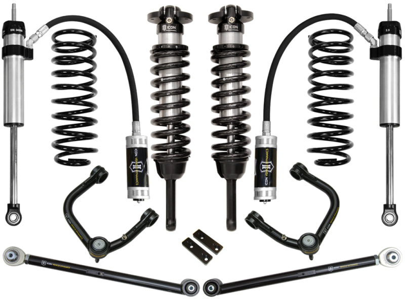 ICON 03-09 Toyota 4Runner/FJ 0-3.5in Stage 4 Suspension System w/Tubular Uca -  Shop now at Performance Car Parts