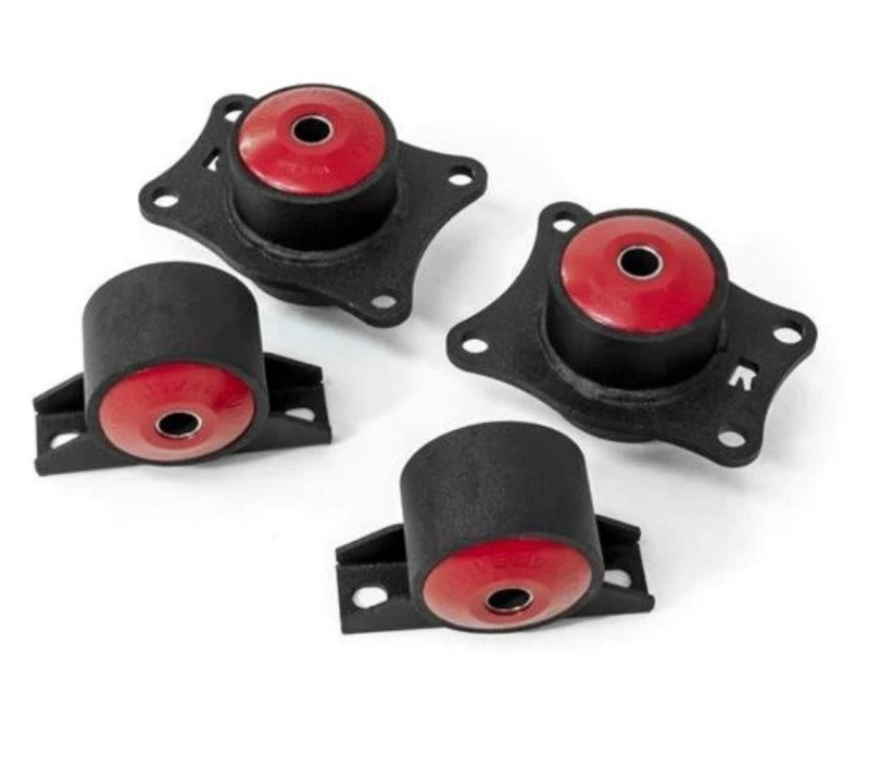 Innovative 00-09 Honda S2000 F-Series Black Steel Mounts 75A Bushings (Rear Diff Mounts OEM Diff) -  Shop now at Performance Car Parts