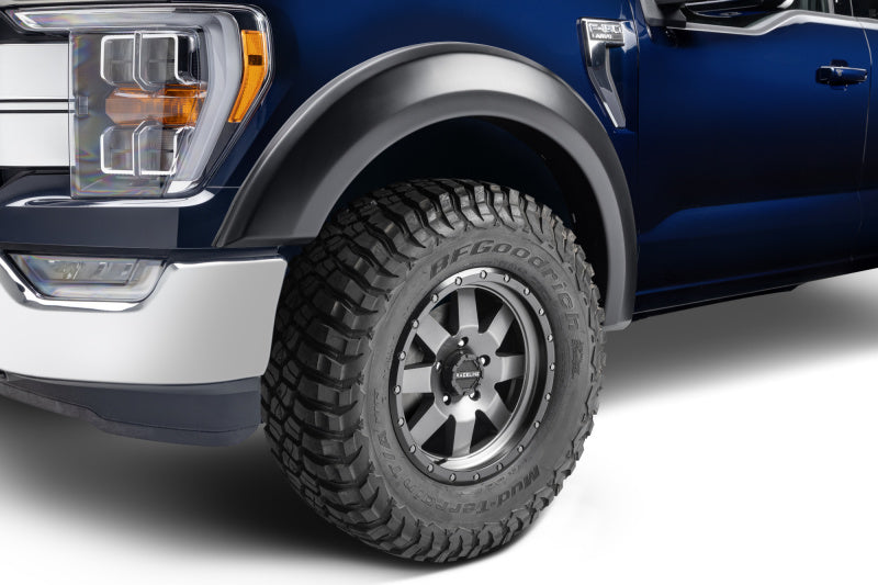 Bushwacker 21-22 Ford F-150 Extend-A-Fender Style Flares 2pc Front -  Shop now at Performance Car Parts