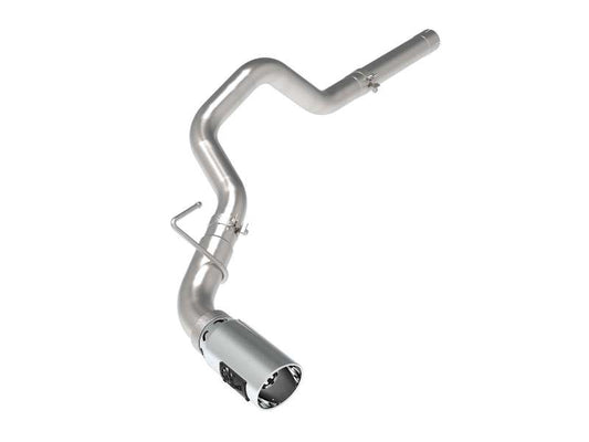 aFe Large Bore-HD 3in 409-SS DPF-Back Exhaust System w/ Polished Tip 14-19 RAM 1500 V6 3.0L (td) -  Shop now at Performance Car Parts