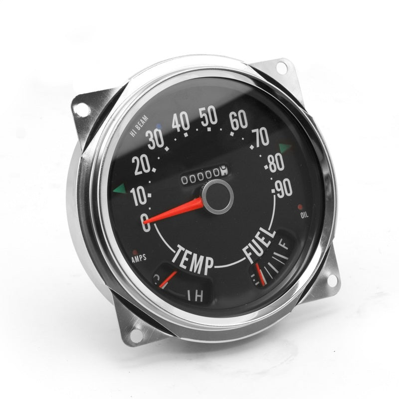 Omix Replace Speedometer Cluster Asse 0-90 MPH 55-75 CJ -  Shop now at Performance Car Parts