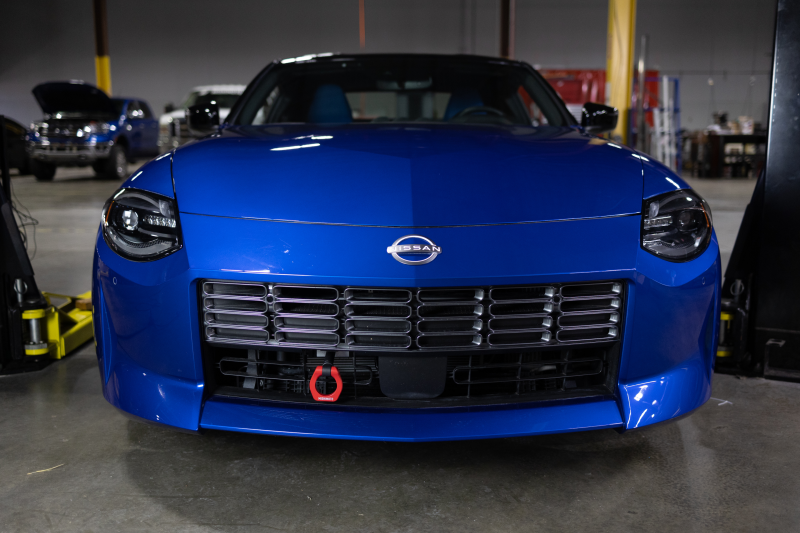 Mishimoto 2023+ Nissan Z Tow Hook (Front) Blue -  Shop now at Performance Car Parts