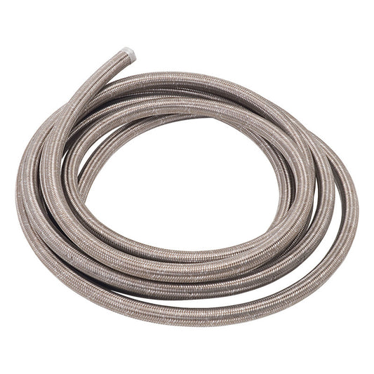 Russell Performance -6 AN ProFlex Stainless Steel Braided Hose (Pre-Packaged 50 Foot Roll)