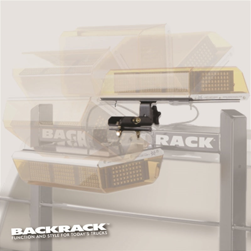 BackRack Light Bracket 16in x 7in Base Center Mount Folding -  Shop now at Performance Car Parts
