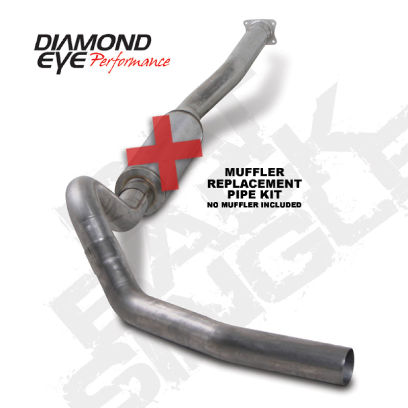 Diamond Eye KIT 4in CB SGL MFLR RPLCMENT PIPE SS 01-05 CHEVY/GMC 6.6L 2500/3500 -  Shop now at Performance Car Parts